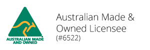 Trustmark Banner - Australian Made & Owned Licensee